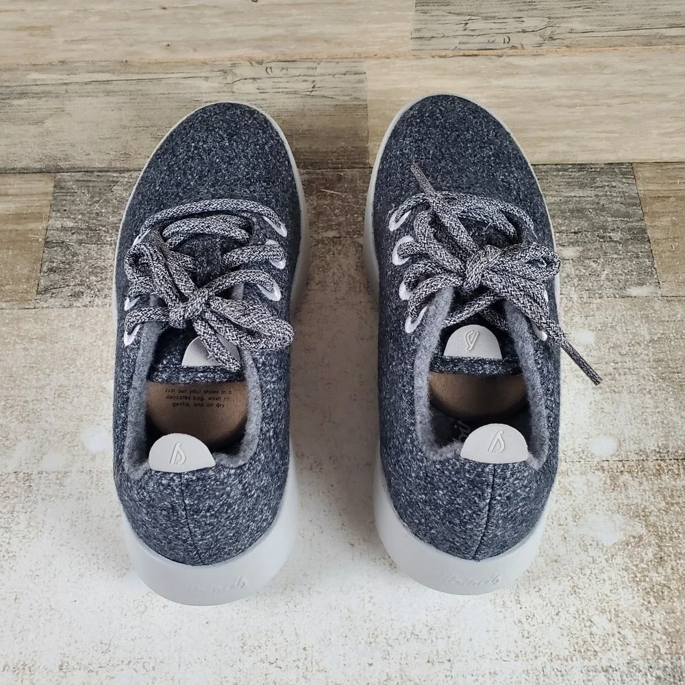 Allbirds Wool Runner Womens Shoes Sz 6 Running Athletic Gray Lace-Up Sneakers